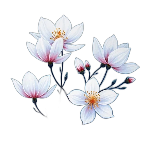 flower, crown, jewelry, staff transparent PNG cut-out