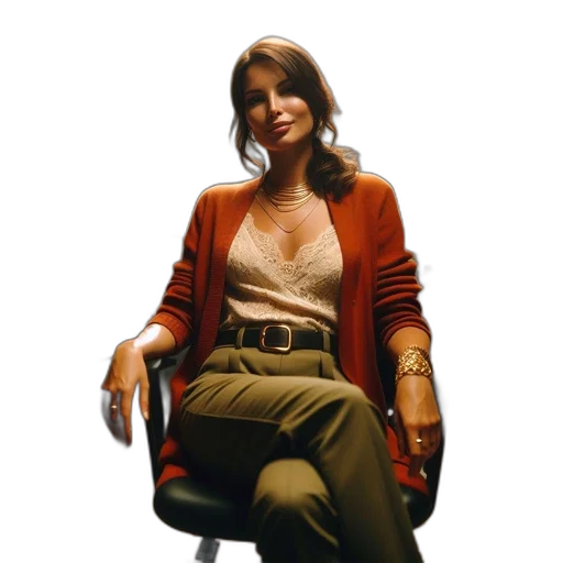 jacket, staff, jewelry, furniture transparent PNG cut-out