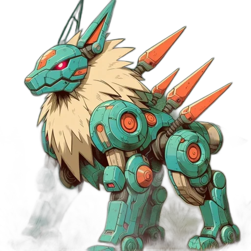 dragon, creature, robot, animal transparent PNG cut-out