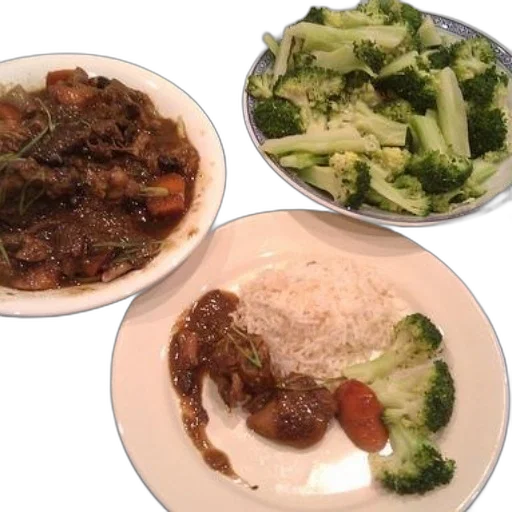 food, meal, consisting, rice transparent PNG cut-out