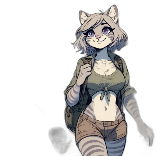 staff, creature, animal, jacket transparent PNG cut-out