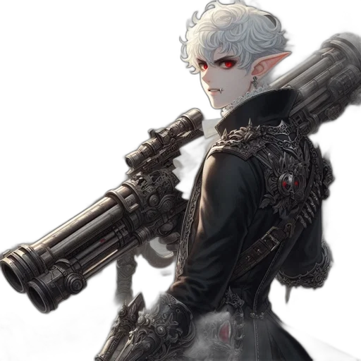 weapon, staff, sword, fantasy art transparent PNG cut-out