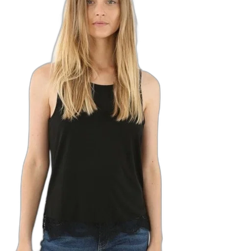 dress, woman, wearing, black transparent PNG cut-out