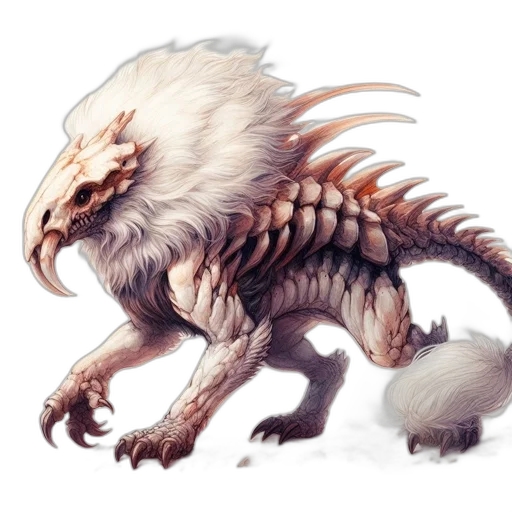 creature, dragon, animal, concept art transparent PNG cut-out