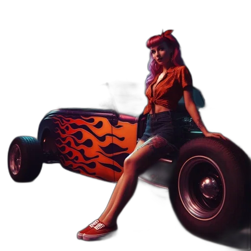 car, dress, animal, creature transparent PNG cut-out