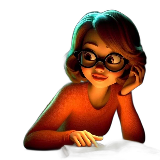 cartoon, 3d render, concept art, comic book art transparent PNG cut-out