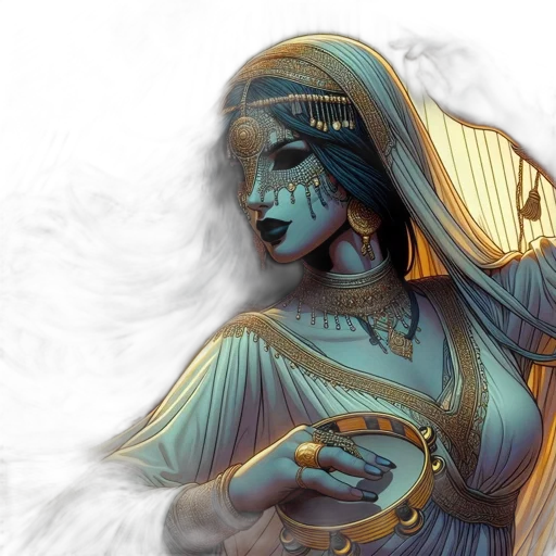 jewelry, mask, fantasy art, concept art transparent PNG cut-out