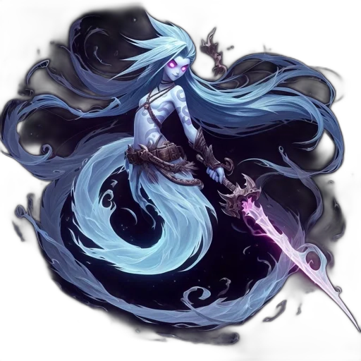 staff, sword, weapon, fantasy art transparent PNG cut-out