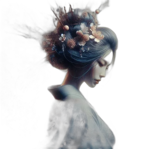crown, mask, face, hair transparent PNG cut-out