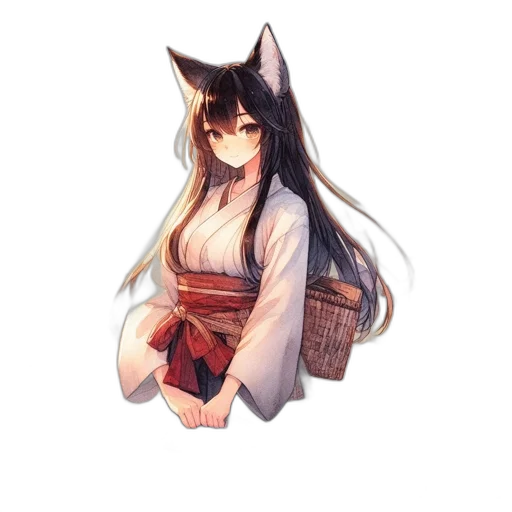 dress, staff, animal, mask transparent PNG cut-out