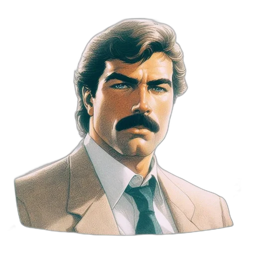 face, jacket, staff, mask transparent PNG cut-out