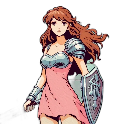 dress, sword, weapon, concept art transparent PNG cut-out