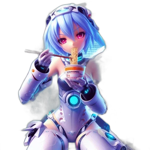 robot, weapon, sword, staff transparent PNG cut-out