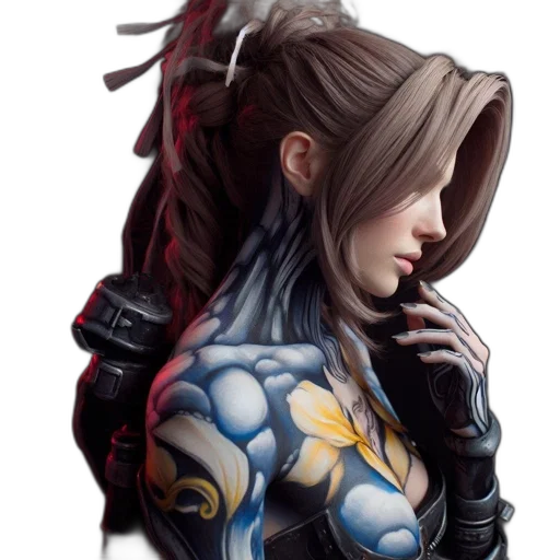 dragon, face, mask, jacket transparent PNG cut-out