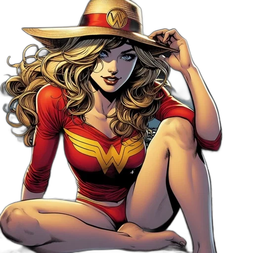 hat, comic book art, cartoon, concept art transparent PNG cut-out