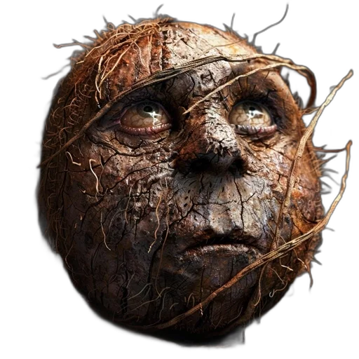 mask, face, creature, animal transparent PNG cut-out