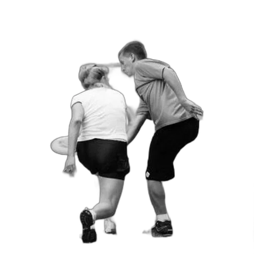 black, white, photo, two transparent PNG cut-out