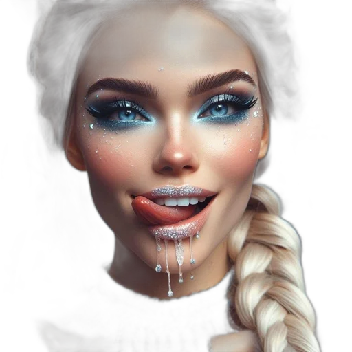 face, jewelry, hair, fantasy art transparent PNG cut-out