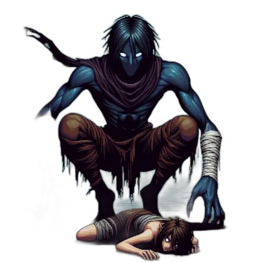 creature, mask, comic book art, concept art transparent PNG cut-out