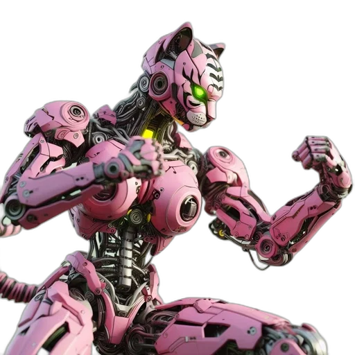 robot, weapon, dragon, creature transparent PNG cut-out