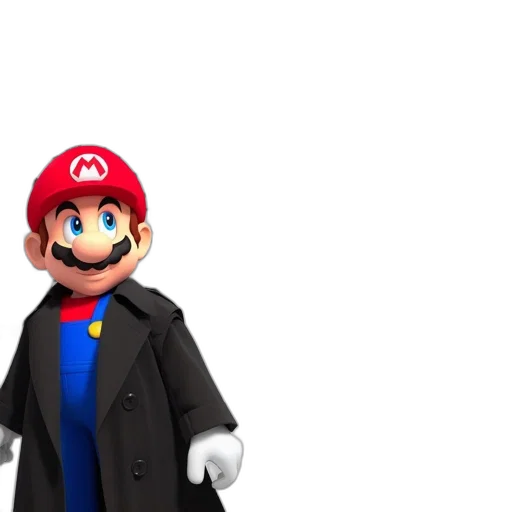 hat, mask, staff, jacket transparent PNG cut-out