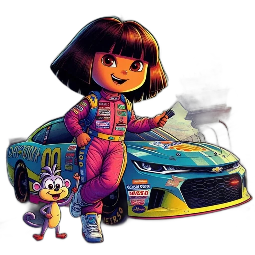 car, concept art, cartoon, fantasy art transparent PNG cut-out
