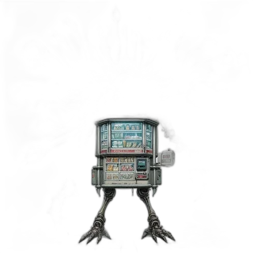 robot, furniture, animal, creature transparent PNG cut-out