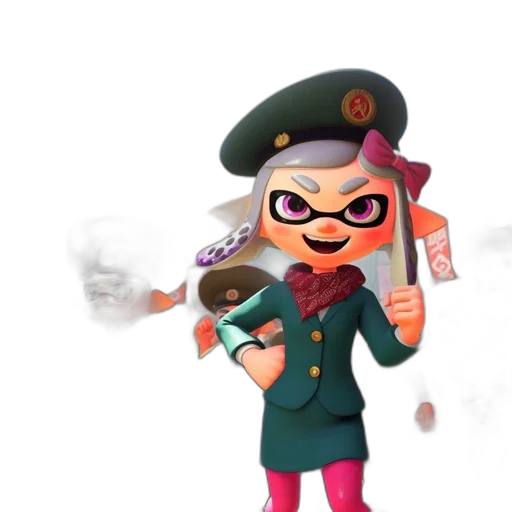 weapon, staff, mask, hat transparent PNG cut-out