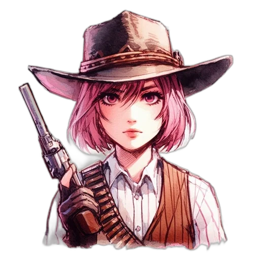 weapon, hat, staff, animal transparent PNG cut-out