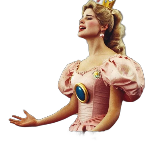 dress, crown, jewelry, face transparent PNG cut-out