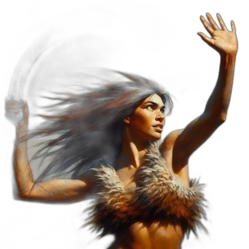 hair, creature, fantasy art, concept art transparent PNG cut-out