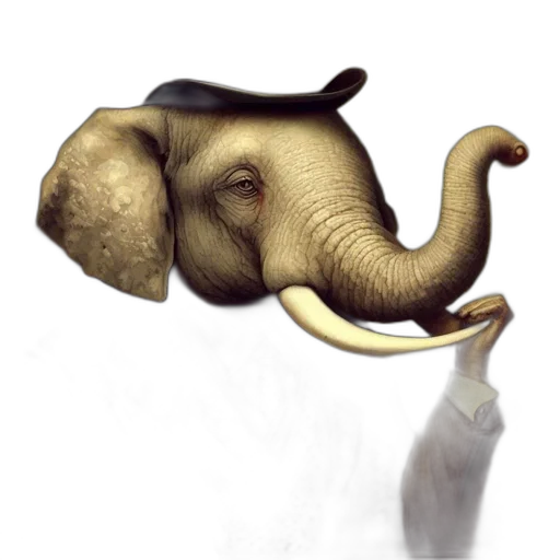 staff, animal, creature, hat transparent PNG cut-out