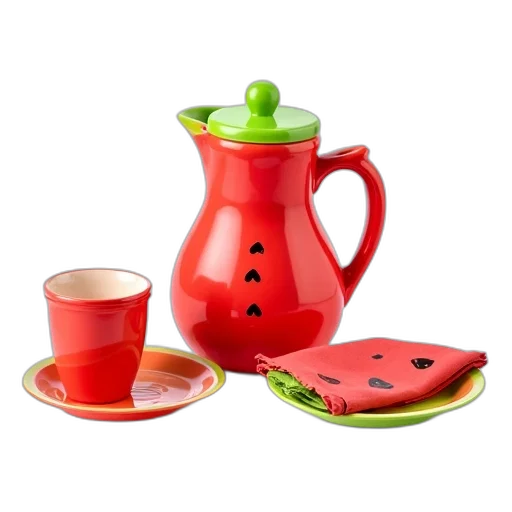 food, 3d render, photorealistic, red transparent PNG cut-out