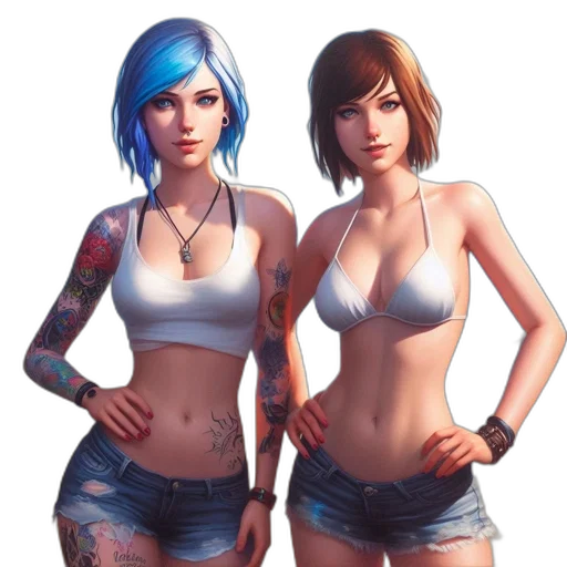 concept art, fantasy art, photorealistic, pixel art transparent PNG cut-out