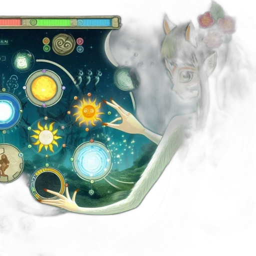 staff, concept art, fantasy art, anime transparent PNG cut-out