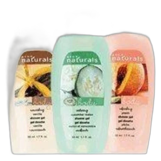 three, bottles, body, naturals transparent PNG cut-out
