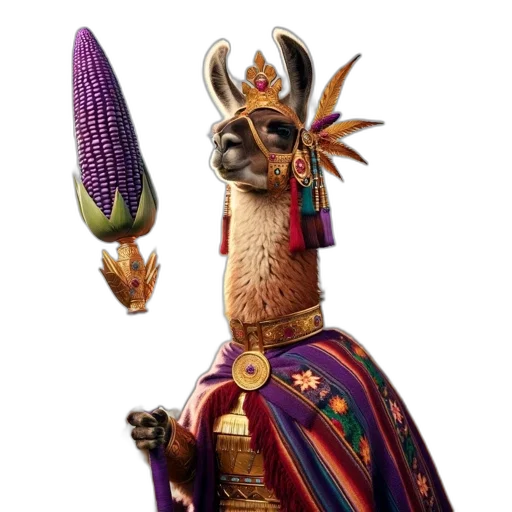 staff, animal, mask, crown transparent PNG cut-out