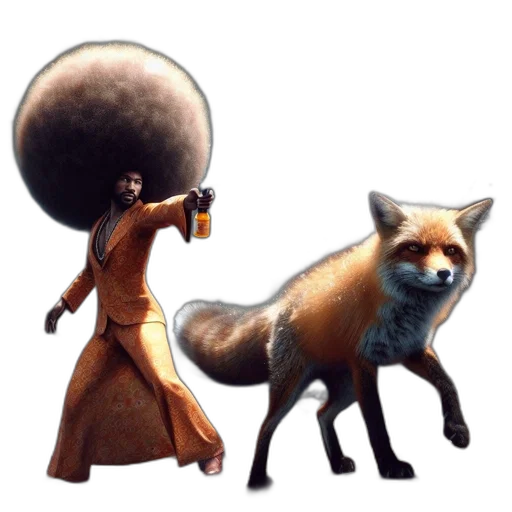 animal, staff, creature, hat transparent PNG cut-out