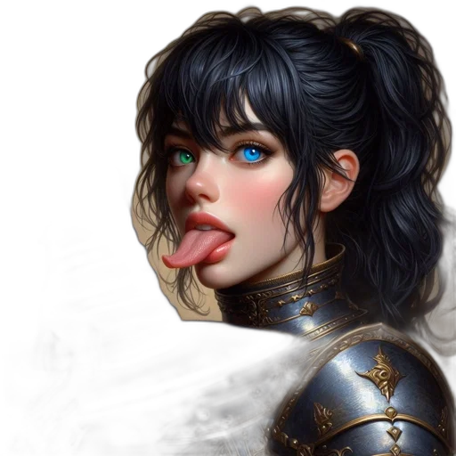 face, robot, fantasy art, concept art transparent PNG cut-out