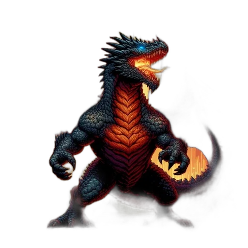 dragon, creature, animal, concept art transparent PNG cut-out