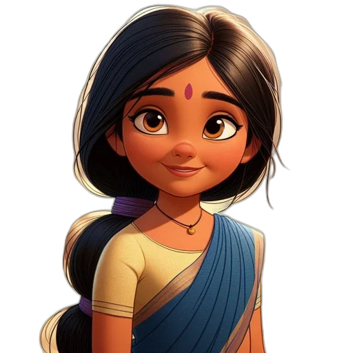 face, dress, cartoon, concept art transparent PNG cut-out