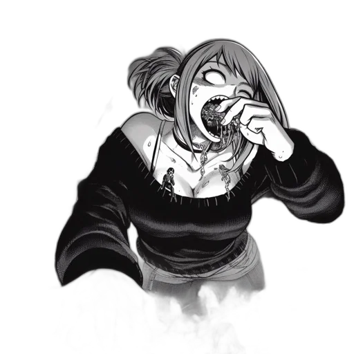 mask, creature, jacket, face transparent PNG cut-out