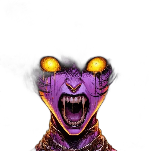 mask, creature, face, staff transparent PNG cut-out