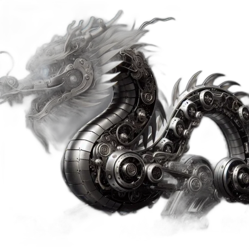 dragon, weapon, sword, creature transparent PNG cut-out