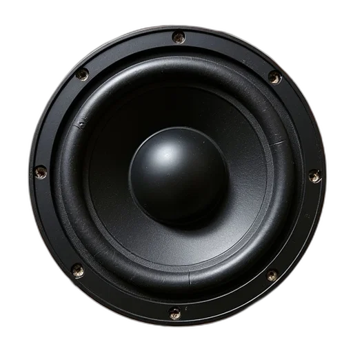 round, speakers, coakers transparent PNG cut-out