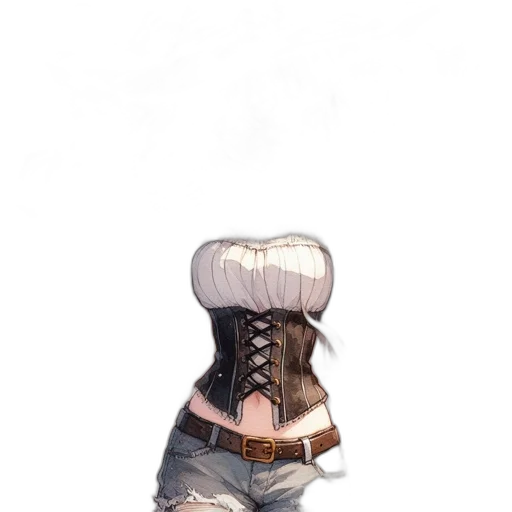 dress, hat, mask, jacket transparent PNG cut-out