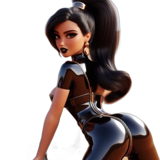 dress, concept art, 3d render, fantasy art transparent PNG cut-out