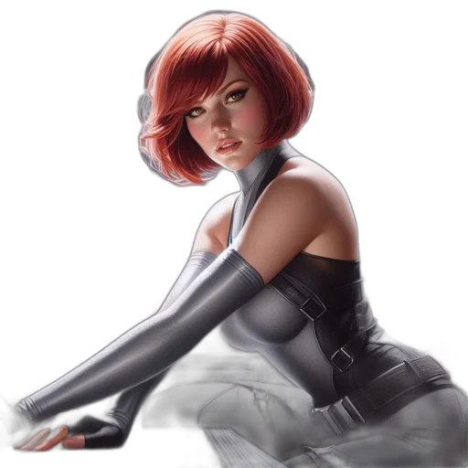 concept art, comic book art, fantasy art, photorealistic transparent PNG cut-out