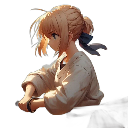 staff, dress, face, weapon transparent PNG cut-out