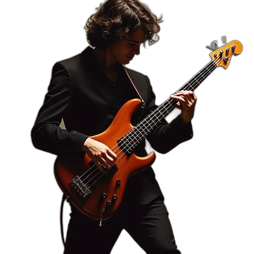 jacket, back, bass, method transparent PNG cut-out